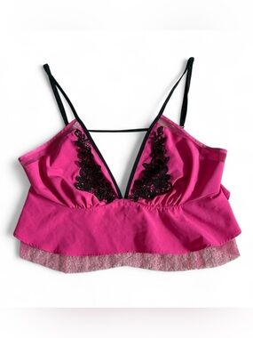 La Vie en Rose hot pink bralette